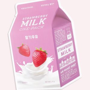 A’PIEU Strawberry Milk One Pack Sheet Mask