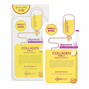 MEDIHEAL COLLAGEN IMPACT ESSENTIAL MASK EX. – 10 PC PACK