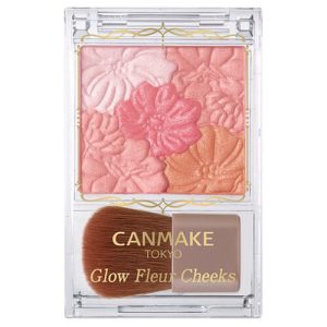 Canmake Glow Fleur Cheeks [01] Peach Fleur