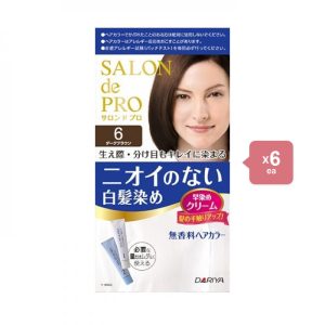 Dariya – Salon De Pro – Hair Color Cream – 6 Dark brown 6PCS set